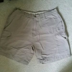Men's Baracuta tencel cargo shorts